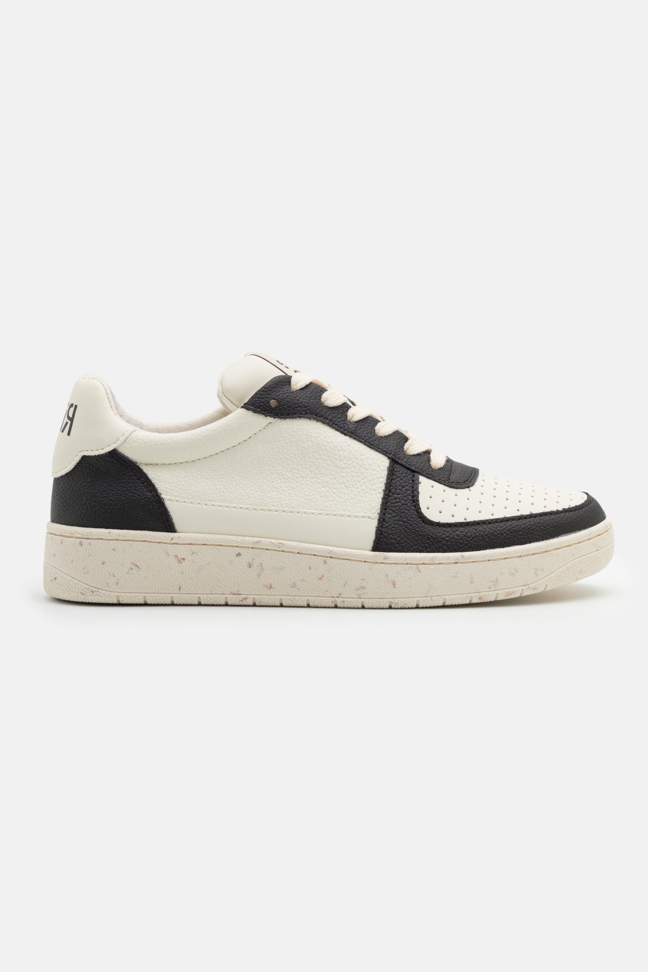 RICE mannen vegan Sneaker Open21 Zwart Ecru
