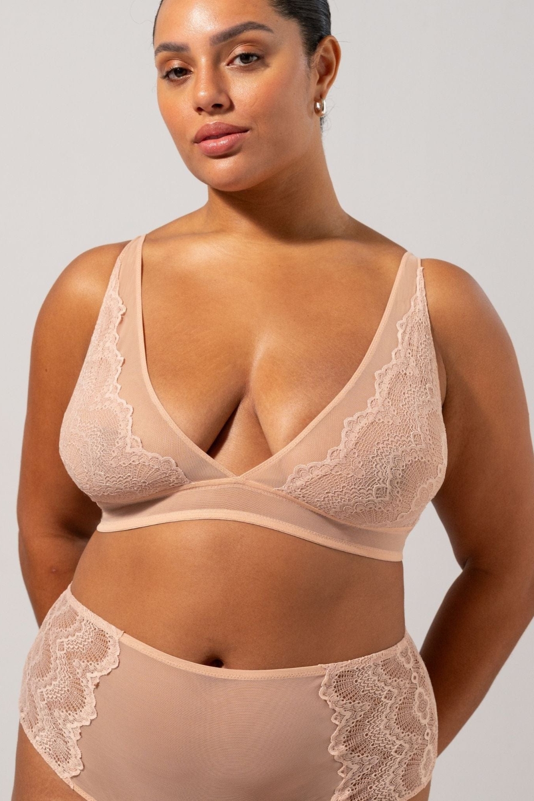 Understatement  Bralette Decolleté Lichtroze