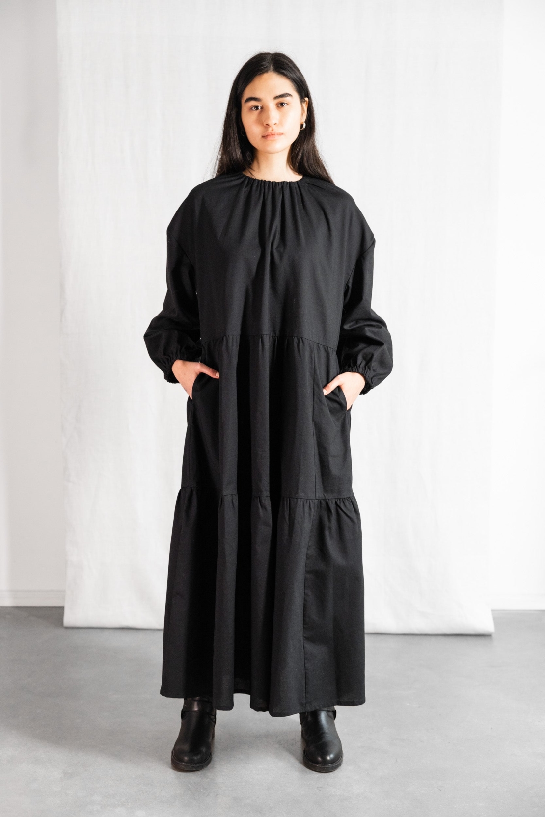Jyoti - Fair Works  Jurk Savera Zwart