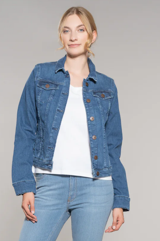 Feuervogl  Jas Denim Svala Hyperflex Fashion Blue