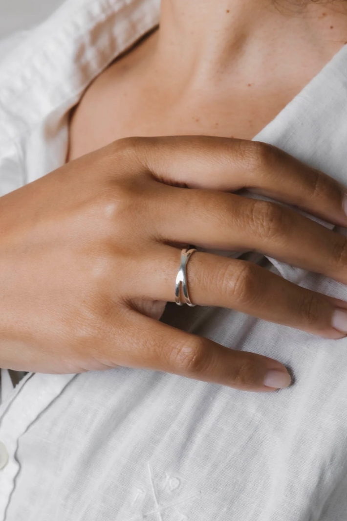Jyoti - Fair Works  Ring Karana Zilver