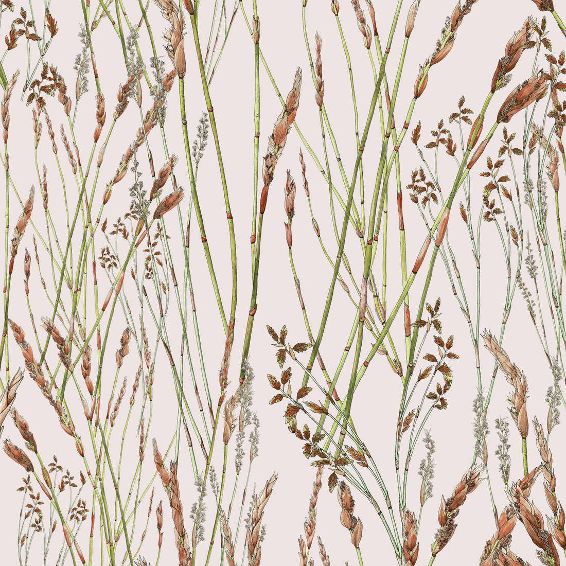 Floral Tablecloth Cotton - Beige Restio