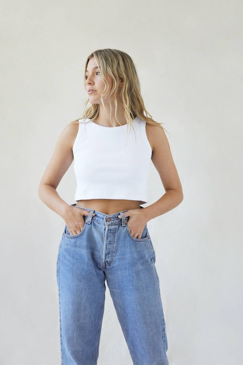 The Joanna | Crop Top - White