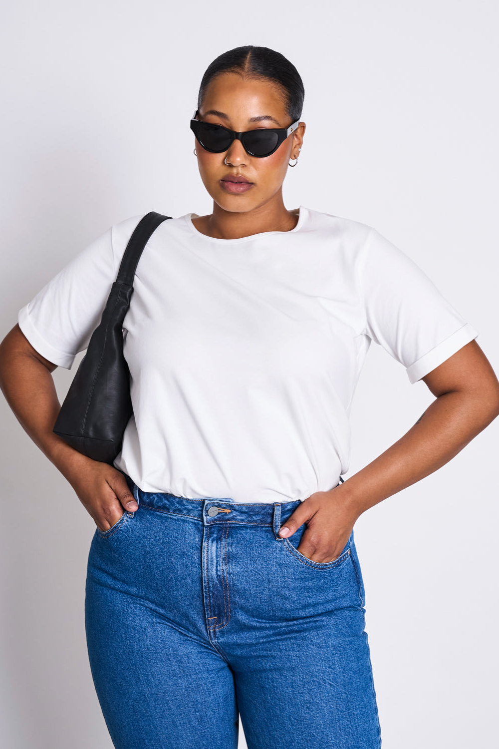 JAN 'N JUNE  T-Shirt Boy Effen Wit