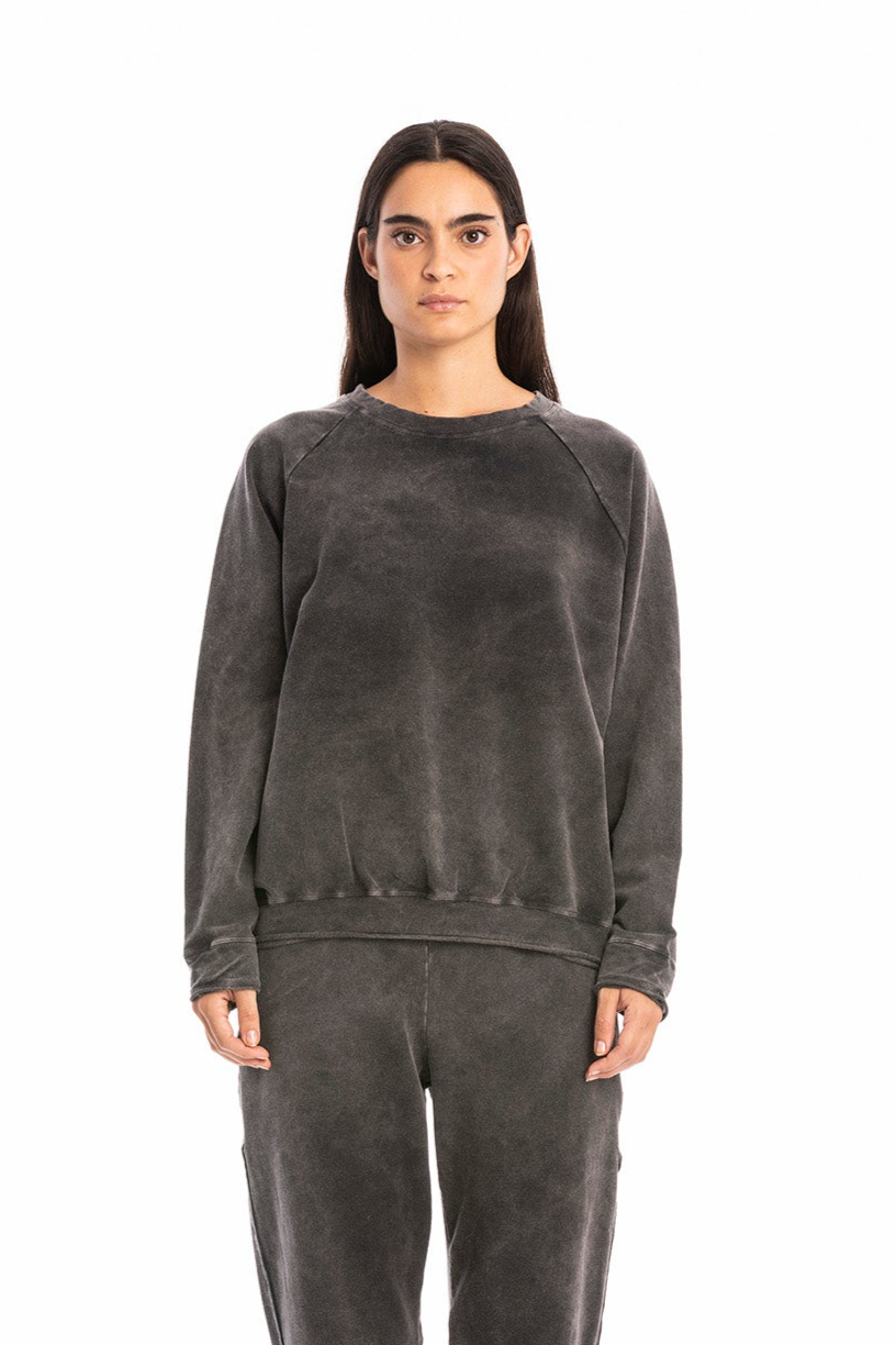 RAVENS VIEW IBIZA  Sweatshirt Ona Carbon Wash