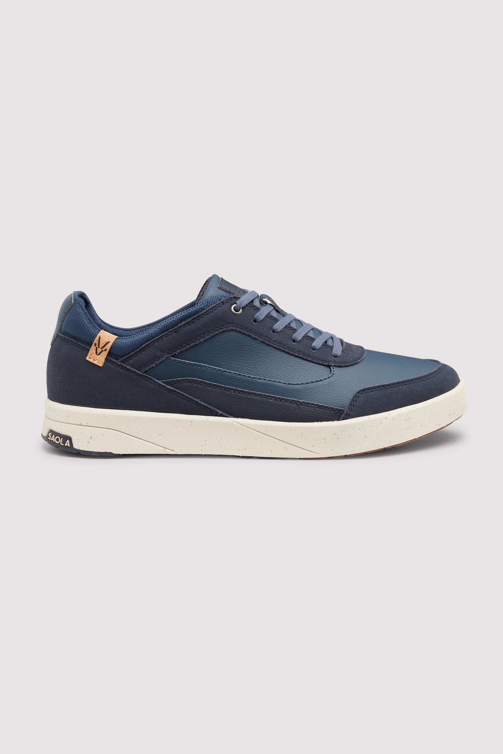 SAOLA mannen vegan Sneakers Heren Quito Navy
