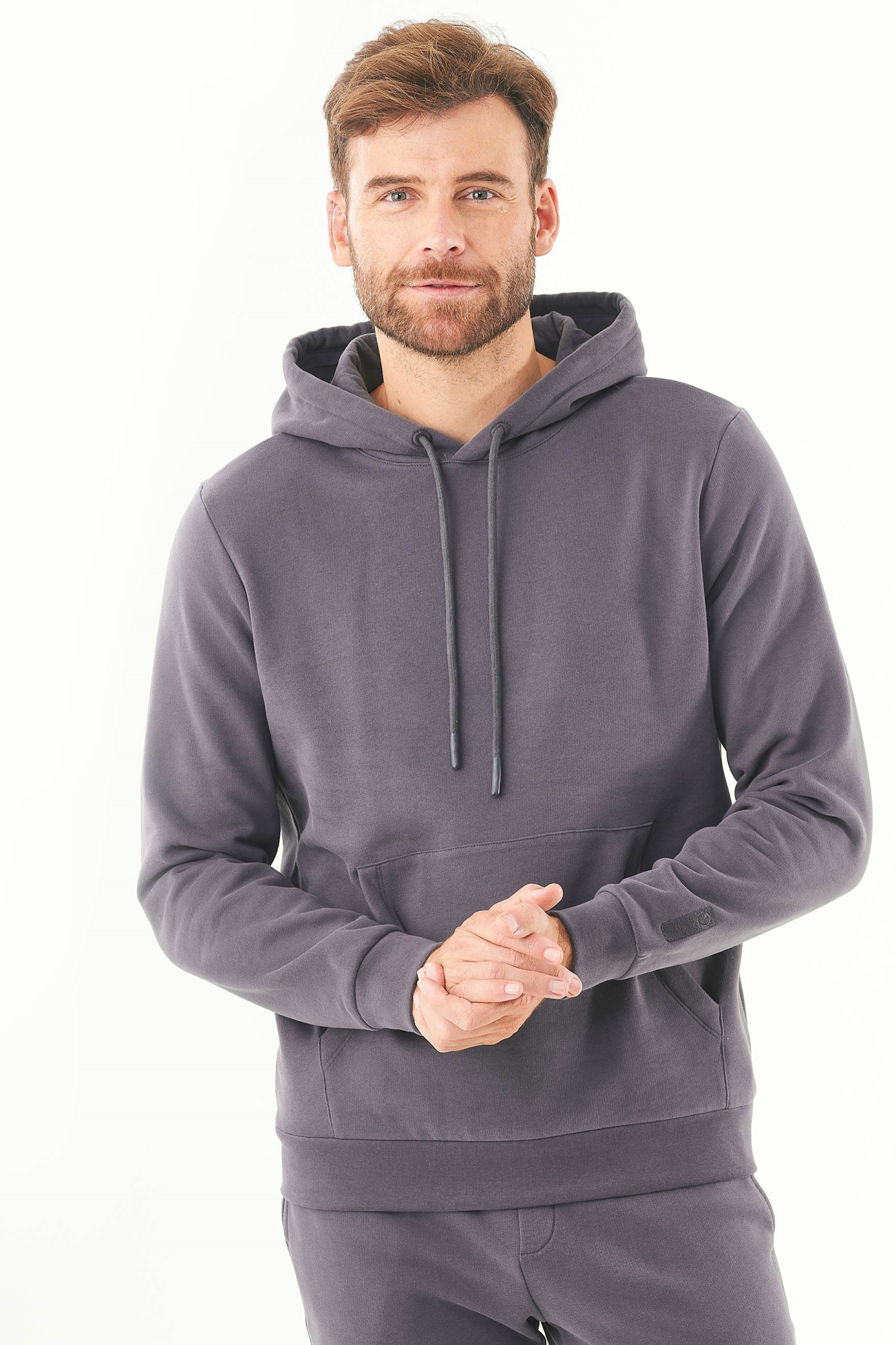 ORGANICATION mannen vegan Hoodie Hoolden Shadow