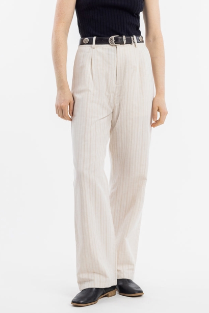 Rotholz  Broek Hoge Taille CrÃ¨me