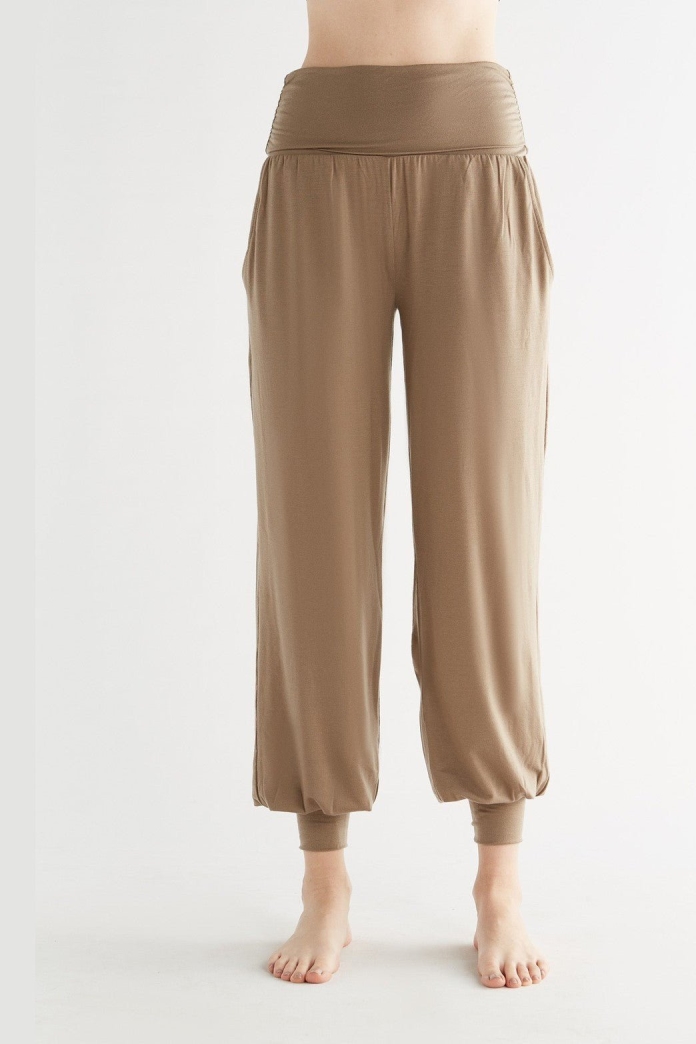 True North Vegan Yogabroek - Lichtbruin