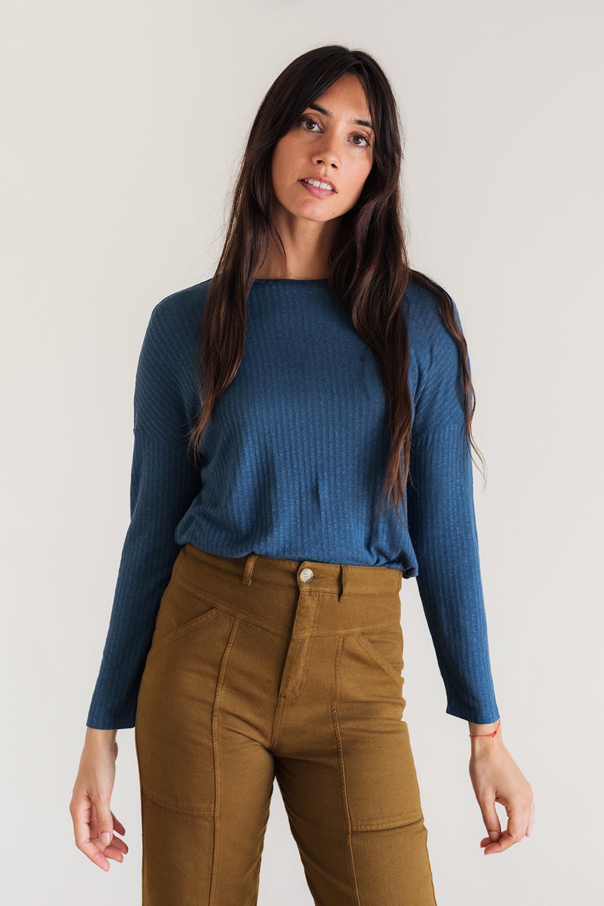TWOTHIRDS  Top Gravinis Blauw