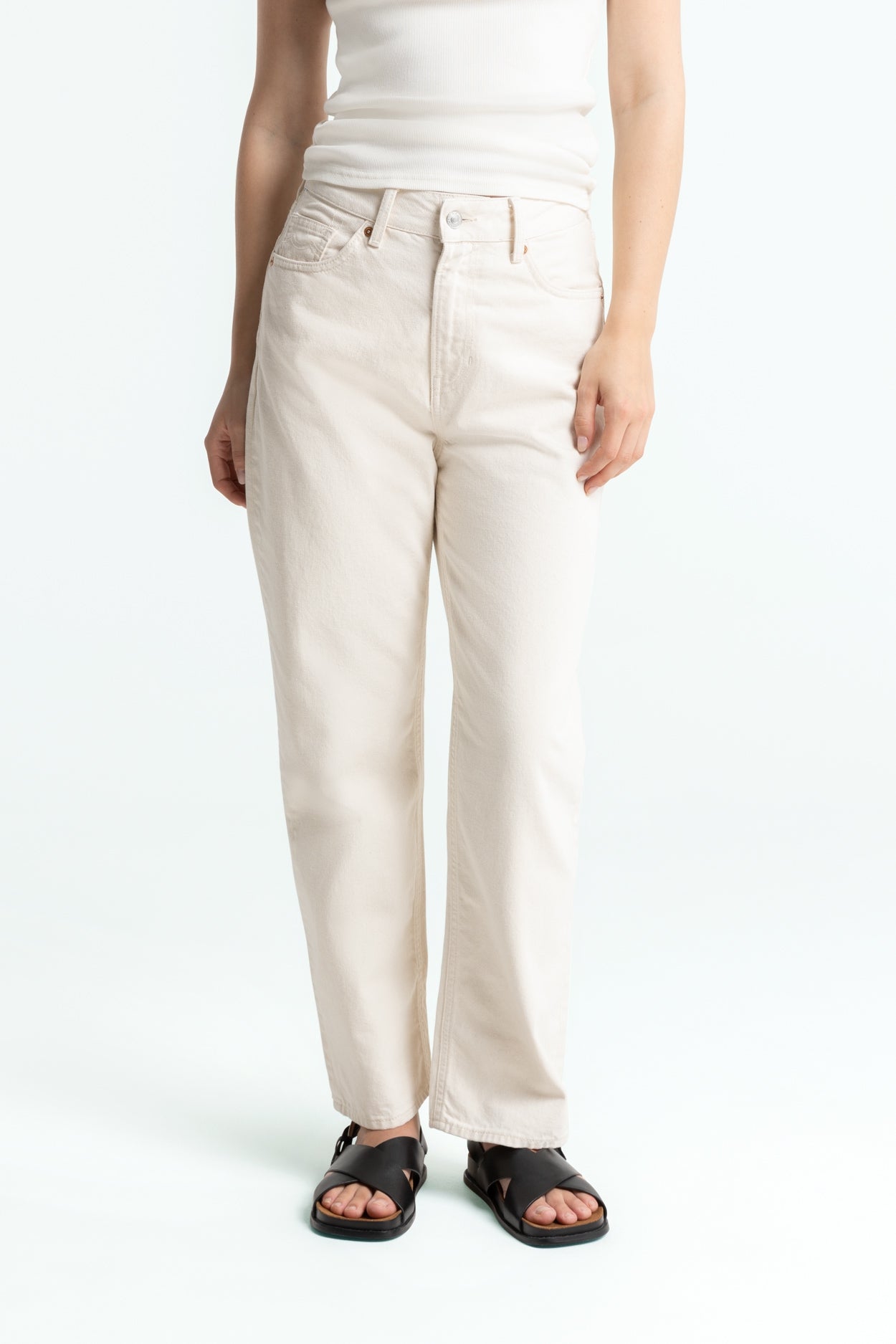 Kings of Indigo  Jeans Liora Clean Ecru