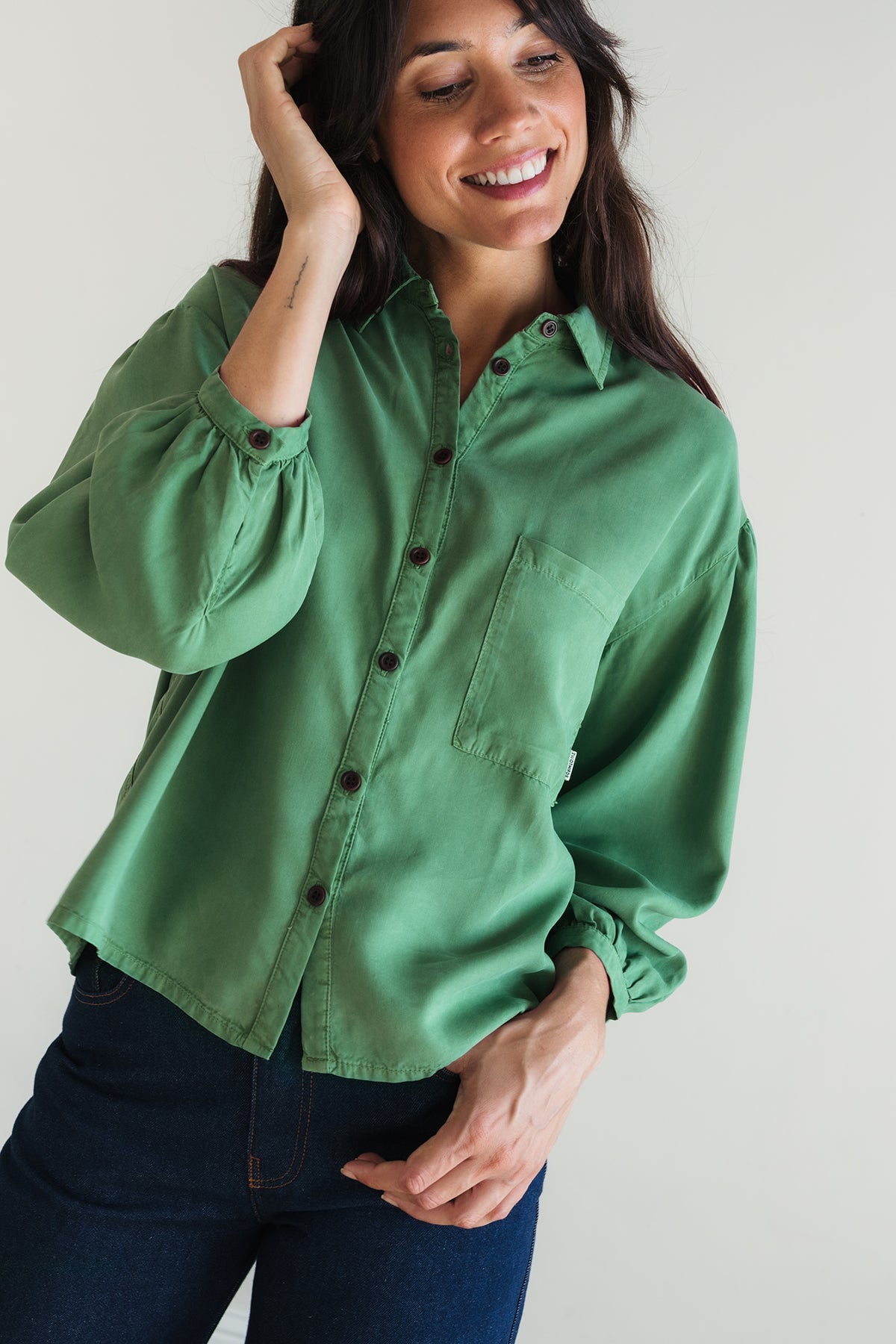 TWOTHIRDS  Shirt Recco Groen
