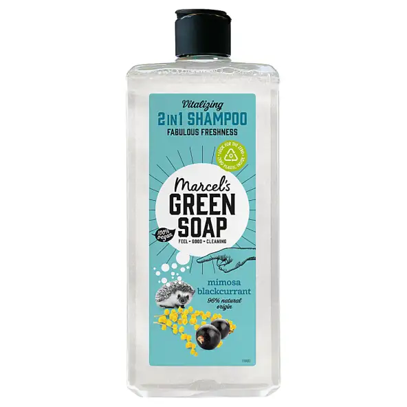 Marcel's Green Soap Shampoo 2in1 Mimosa & Blackcurrant 300ML