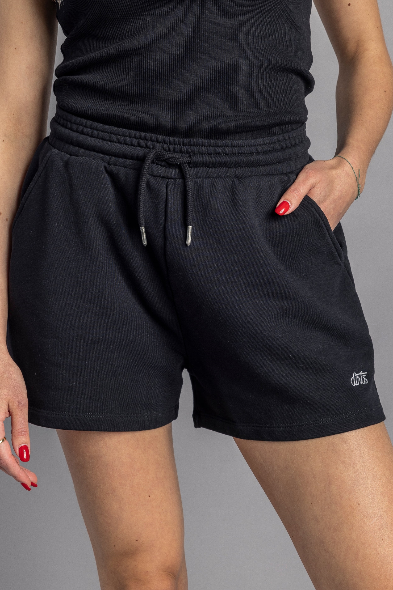 DIRTS  Sweatshort Zwart