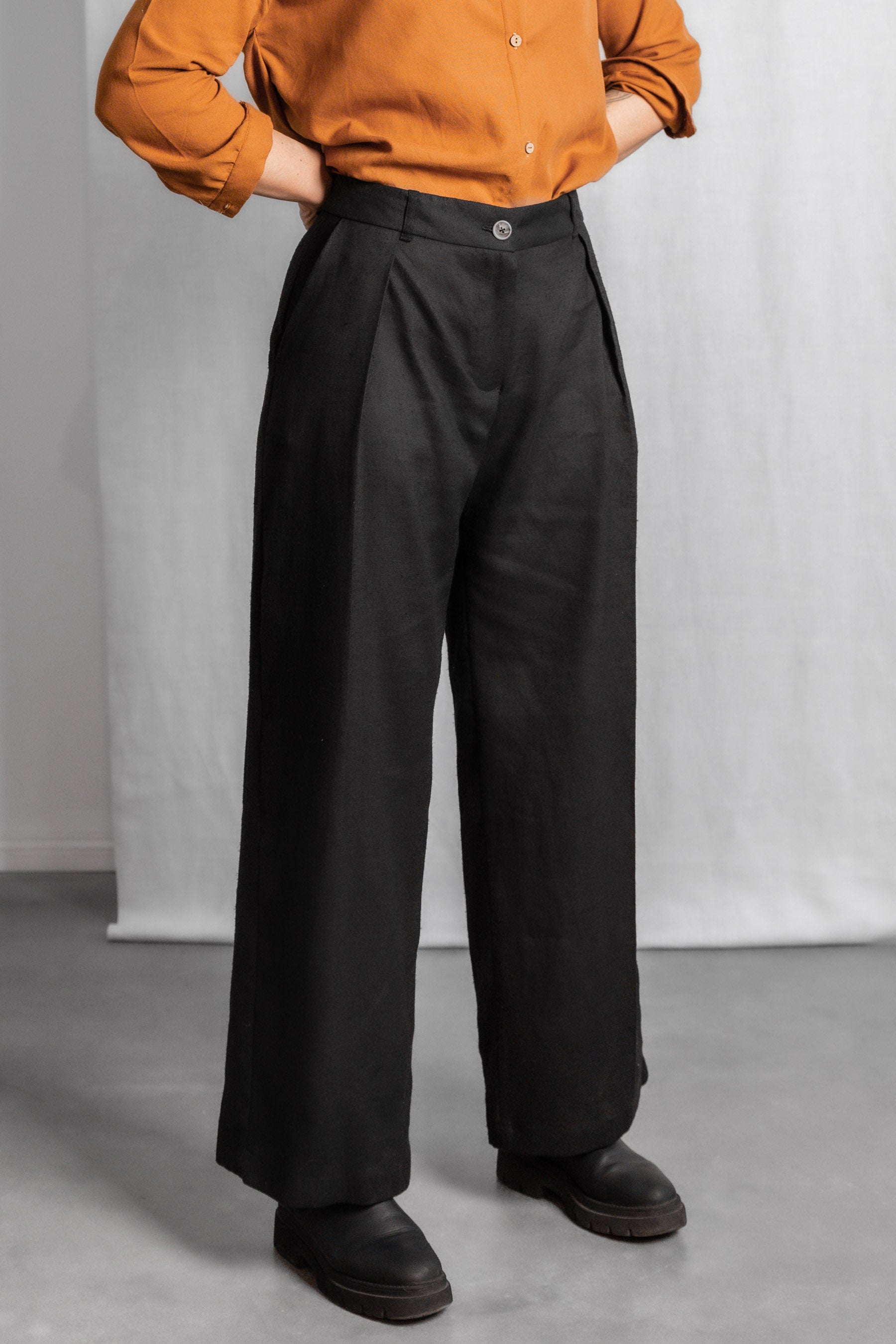 Jyoti - Fair Works  Broek Meghana Zwart