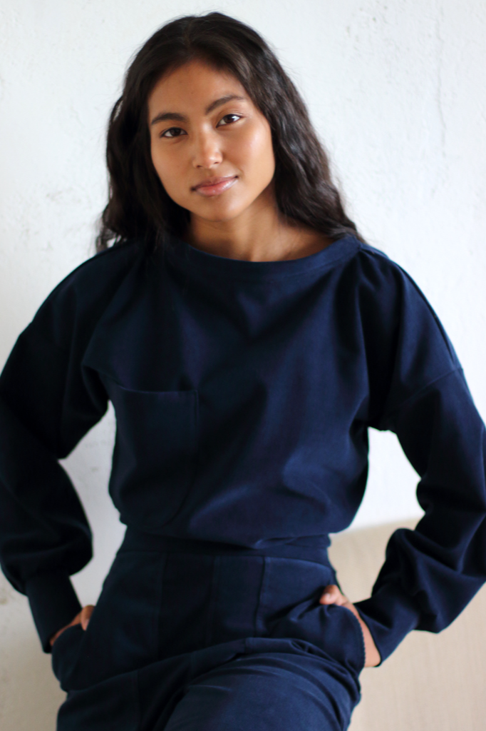 ManduTrap  Sweatshirt Cana Blauw