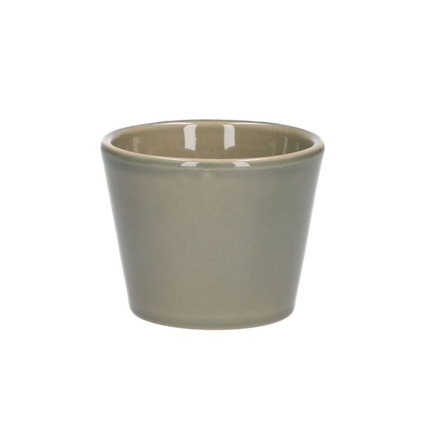 Bloempot, aardewerk, zachtgroen, Ø 7 cm