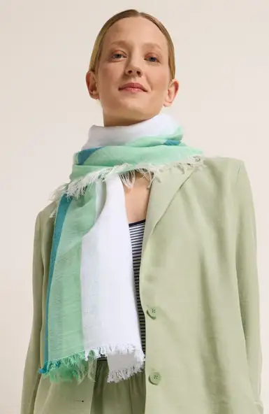 Lanius  Sjaal Aqua Groen