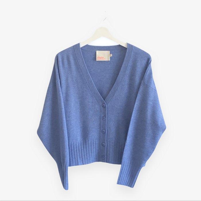 Cashmere Vest Mathilde | Absolut Cashmere | Lichtblauw
