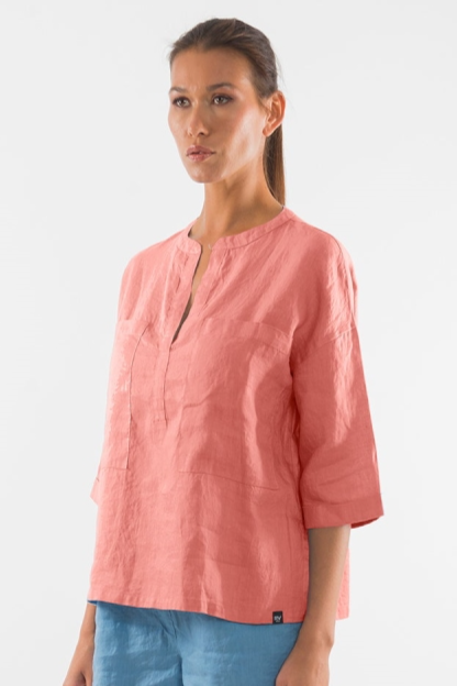 RAVENS VIEW IBIZA  Shirt Ebba Coral Clay