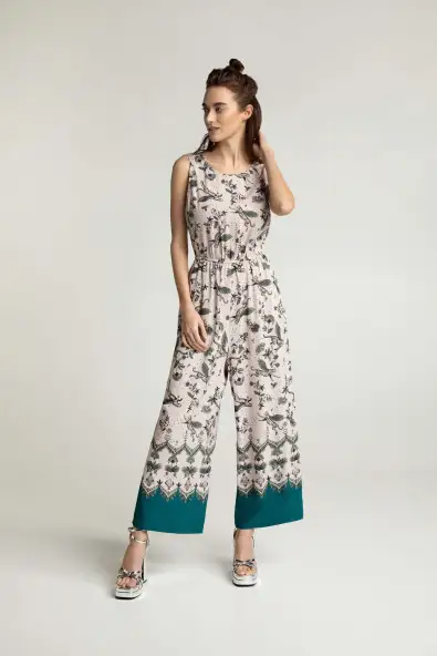 Lovjoi  Jumpsuit Staine Tropic Cheetah Lichtroze