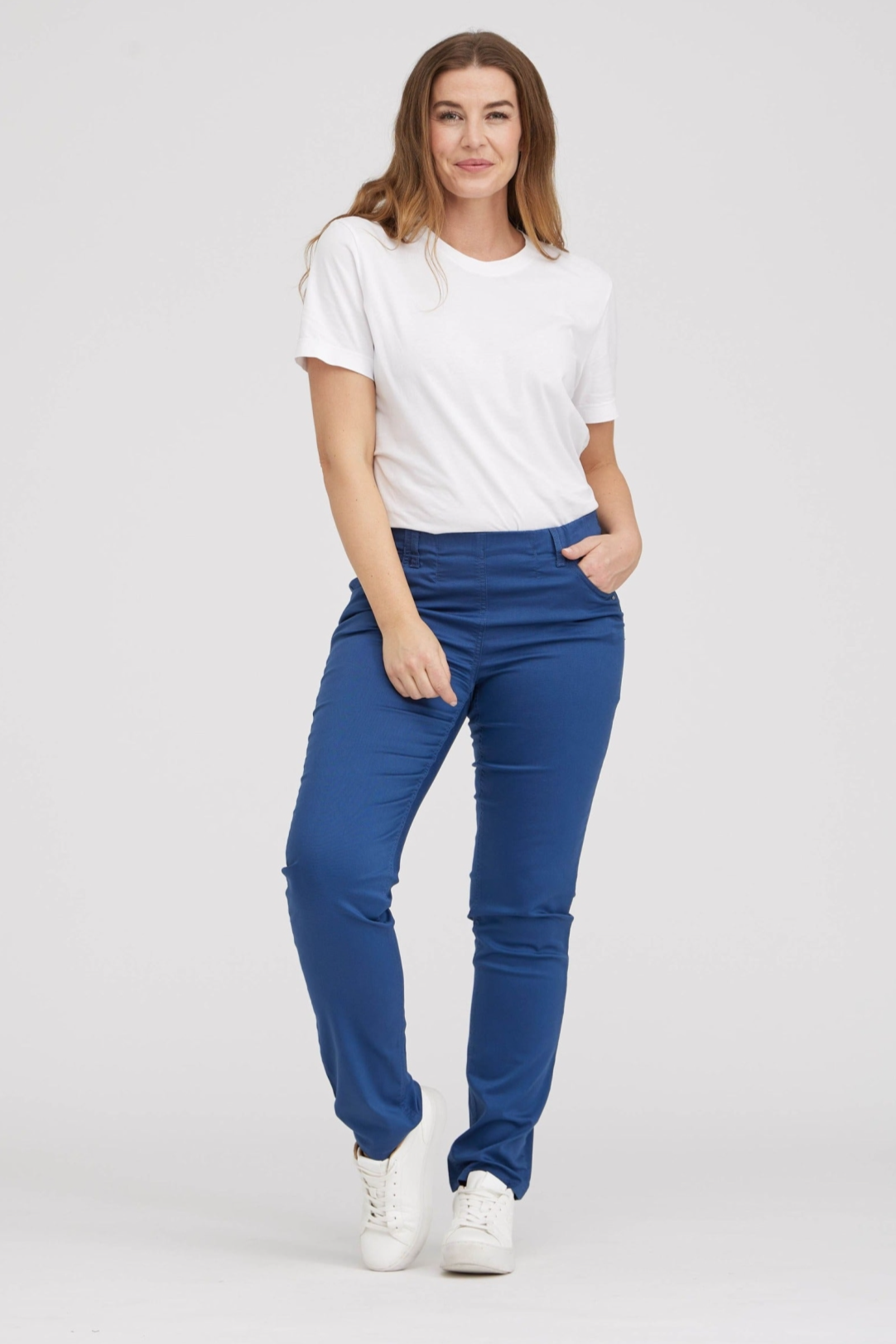 LAURIE  Broek Kelly Regular Ml Nordic Blue