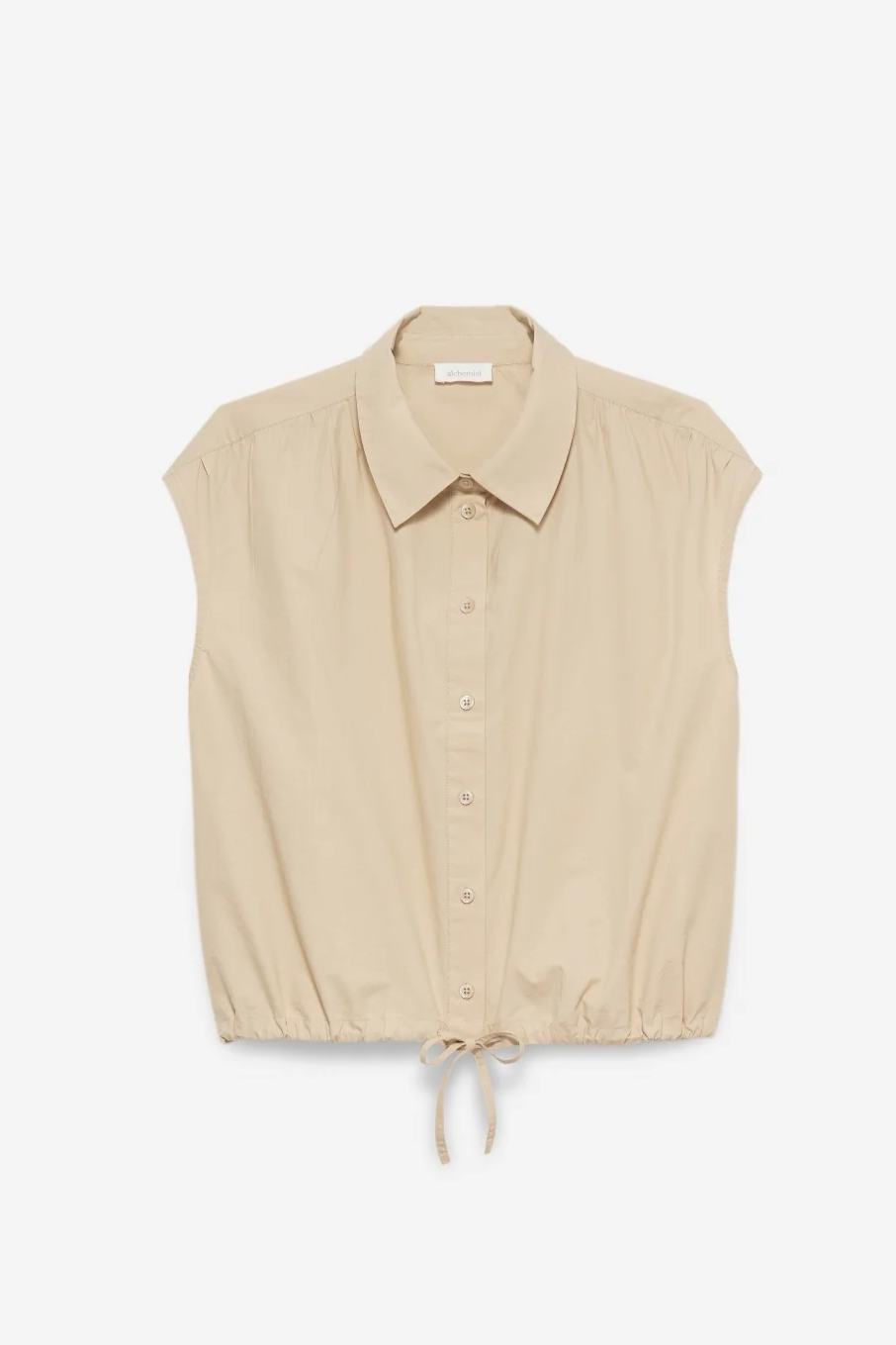 Alchemist  Blouse Flora Oc Zandbeige