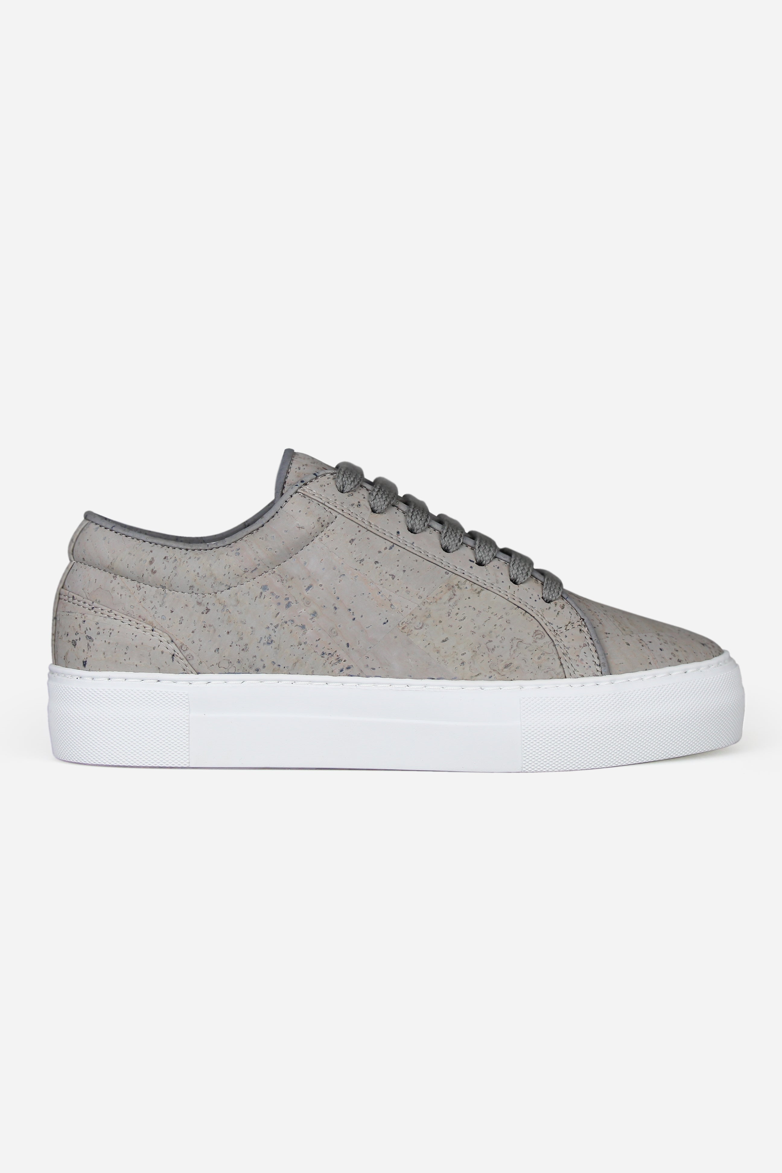QURC mannen vegan Sneakers Storm Grey Essential