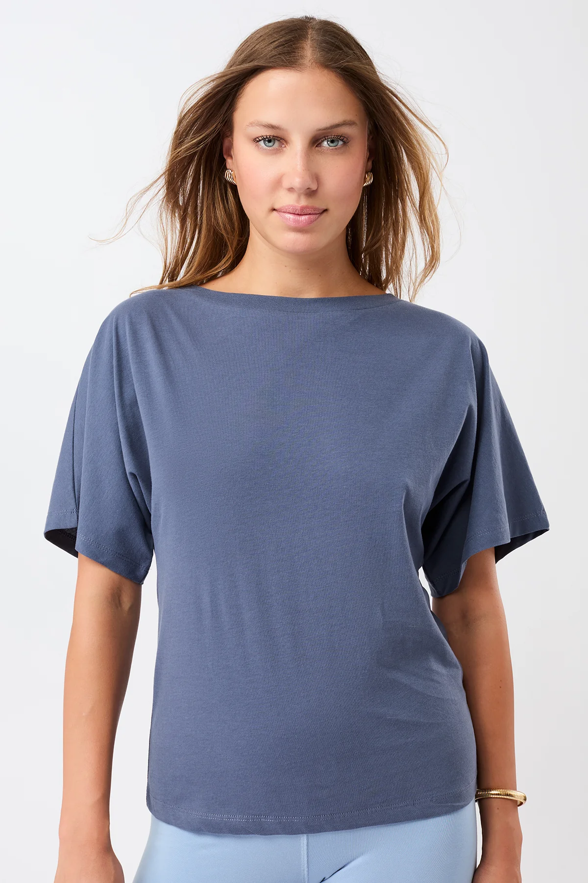 MANDALA  T-Shirt Butterfly Eclipse Blauw