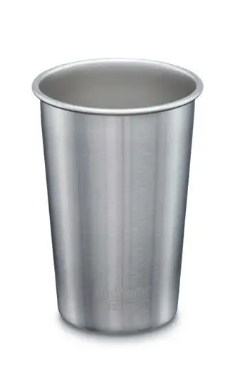 Klean Kanteen 4 Steel Pints 473ml - Set van 4 stapelbare RVS bekers