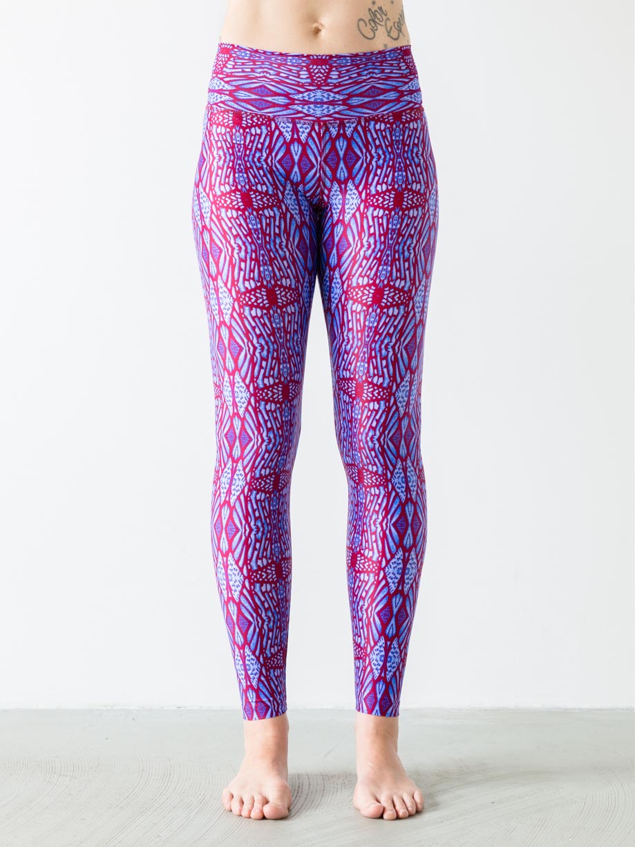 Yoga Broek Woodstories Rood