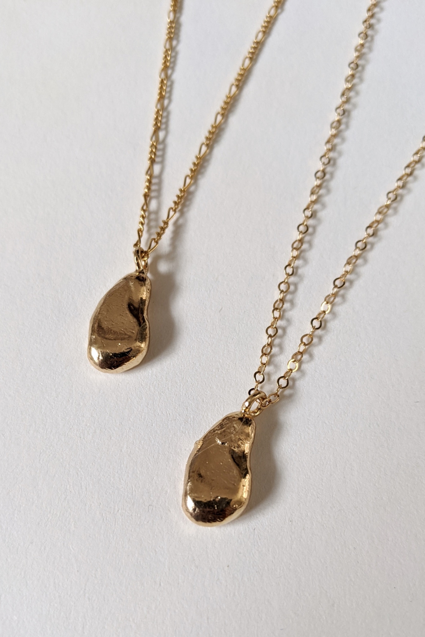 Nouare Jewelry  Ketting Java Druppel Verguld