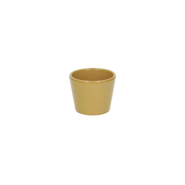 Bloempot, aardewerk, geel, Ø 7 cm