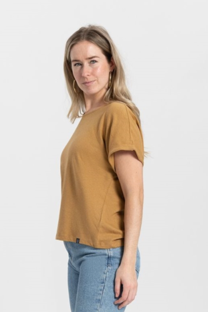 Kuyichi  T-Shirt Bella Inca Stof