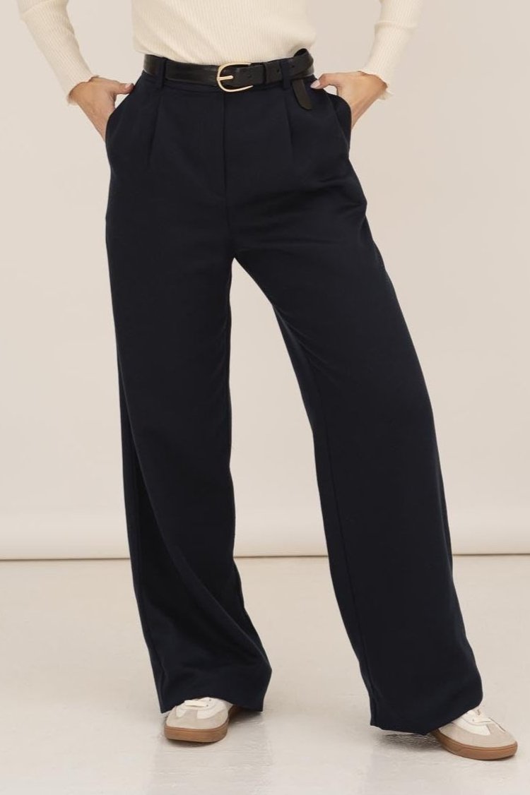 NÃ¤z  Broek Mara Marineblauw