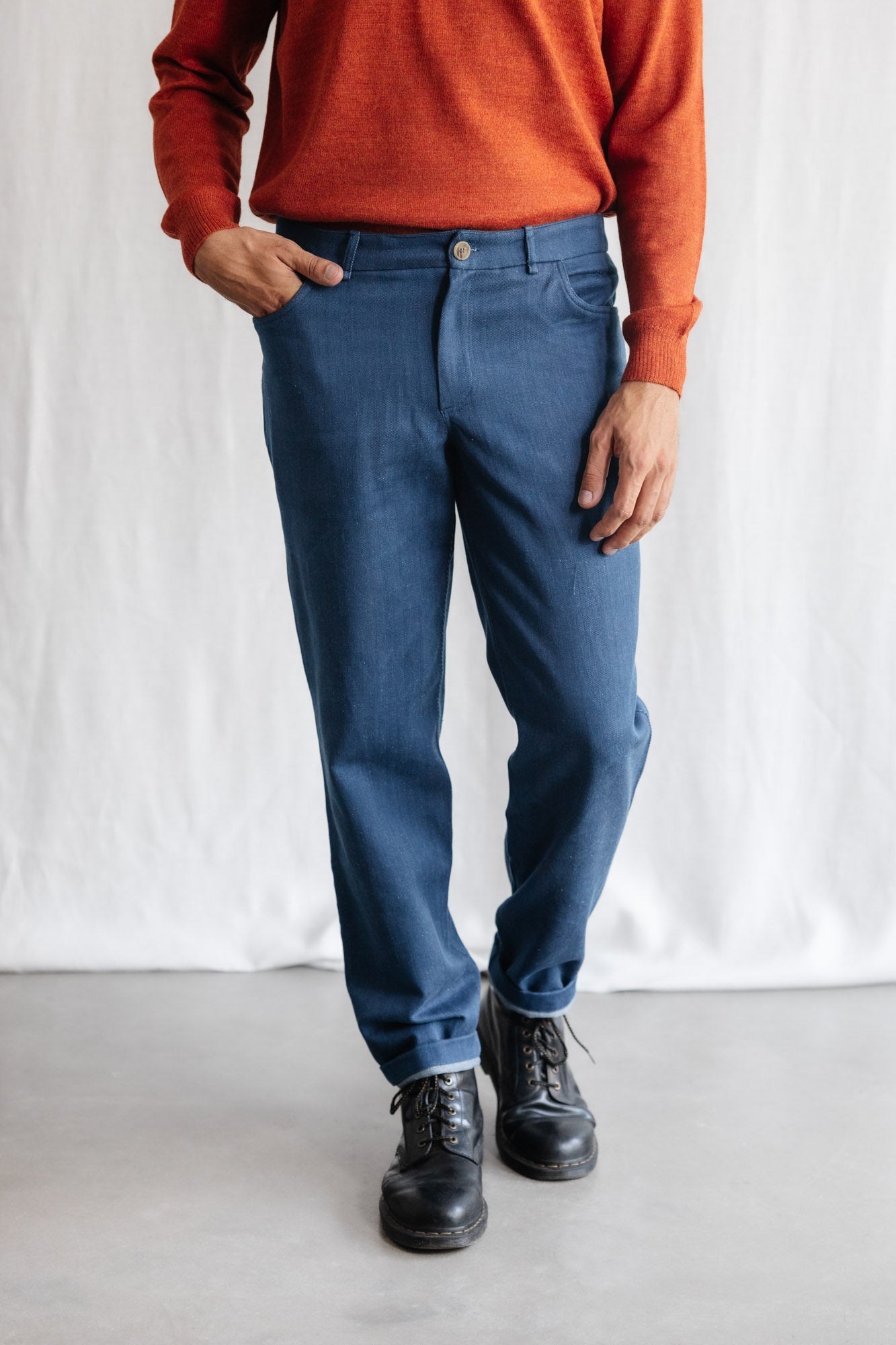 Jyoti - Fair Works mannen vegan Spijkerbroek Prakrit Denim