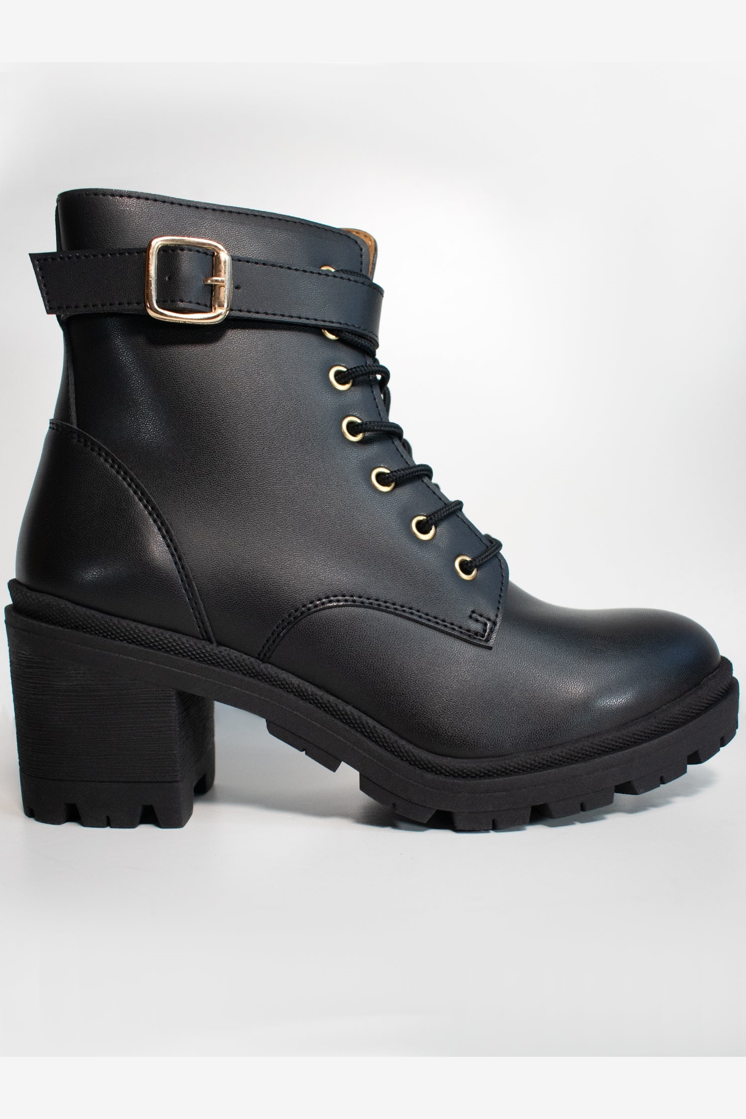 Will's Vegan Store  Veterschoenen Met Trackzool Zwart