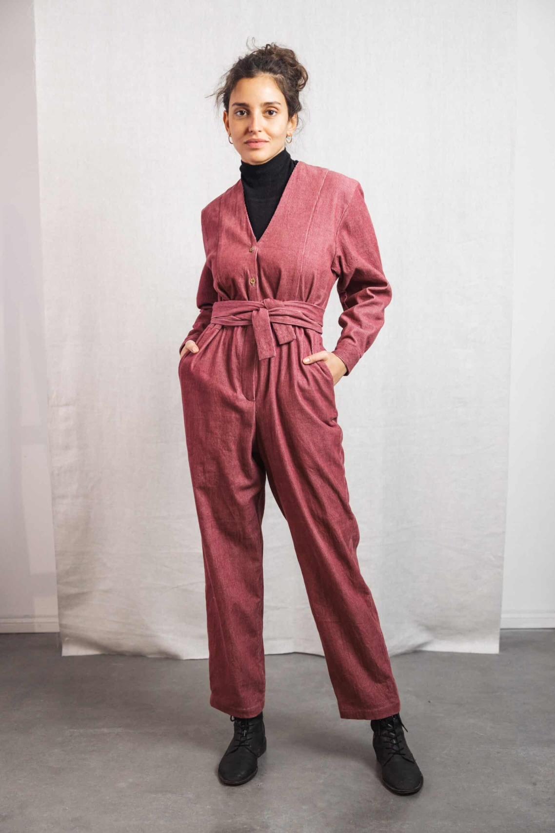 Jyoti Fair Works  Jumpsuit Keerthi Dusty Rose