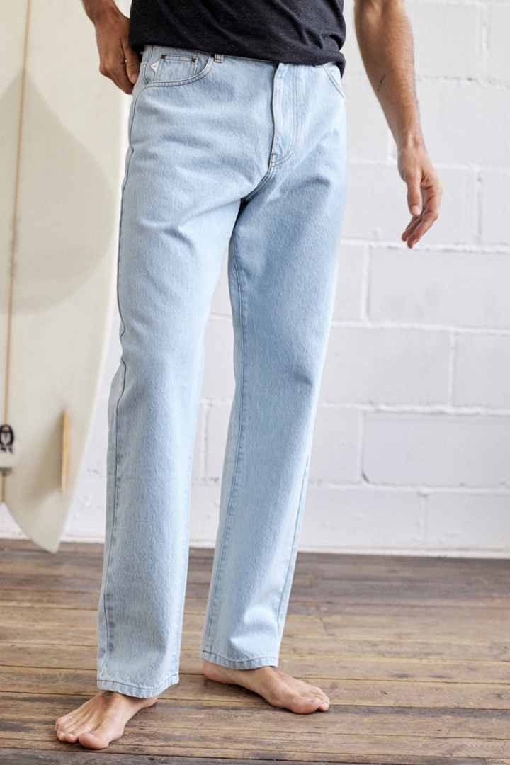 TWOTHIRDS mannen vegan Jeans Kabara Bleach