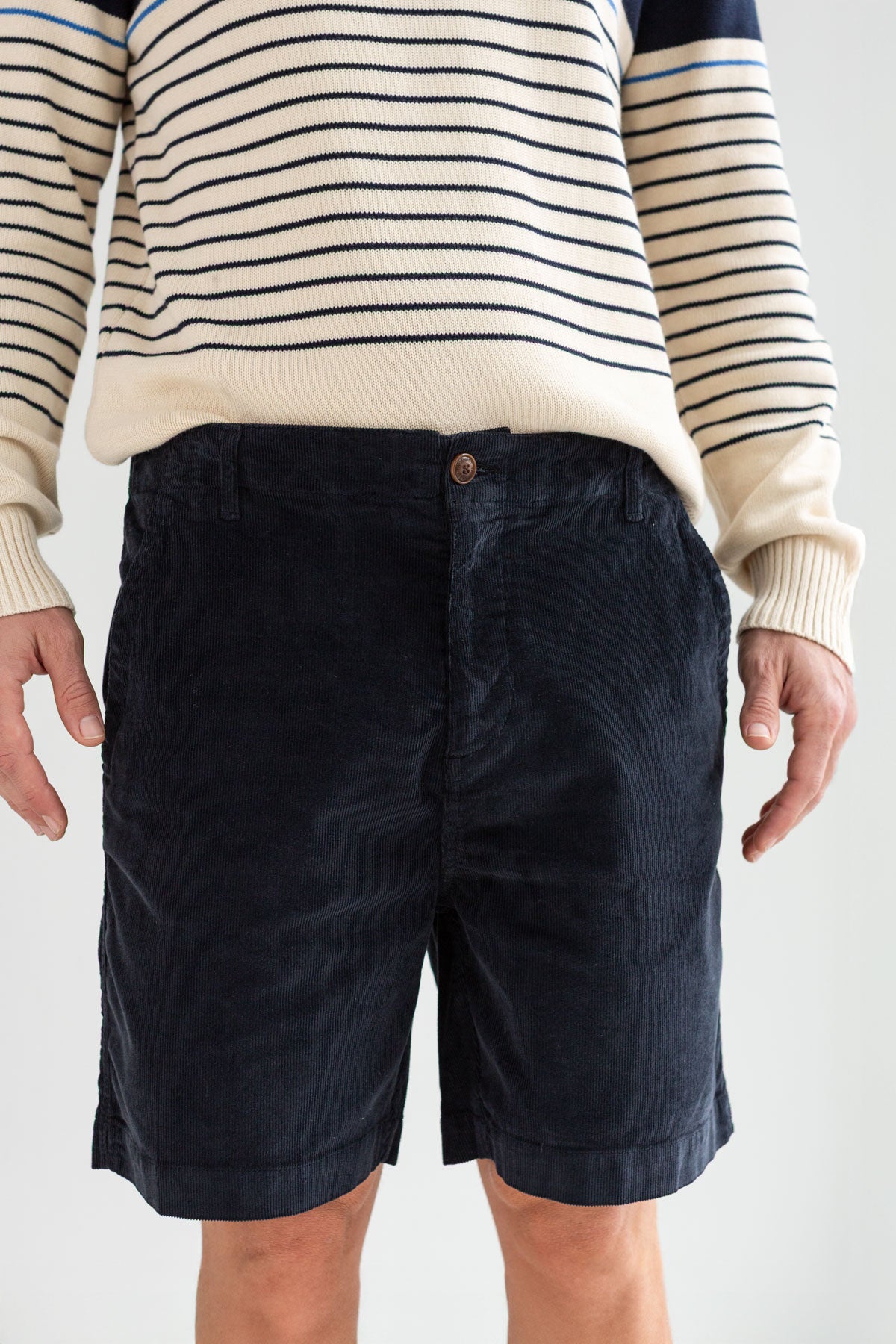 TWOTHIRDS mannen vegan Short Kabak Donkerblauw