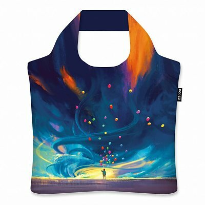 Ecozz Ecoshopper van gerecycled plastic, Baloons