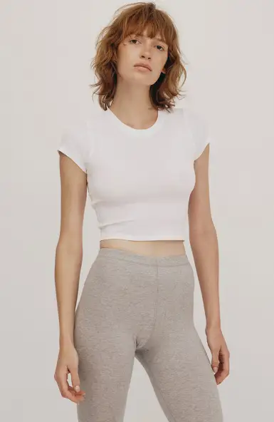 Core baby tee wit