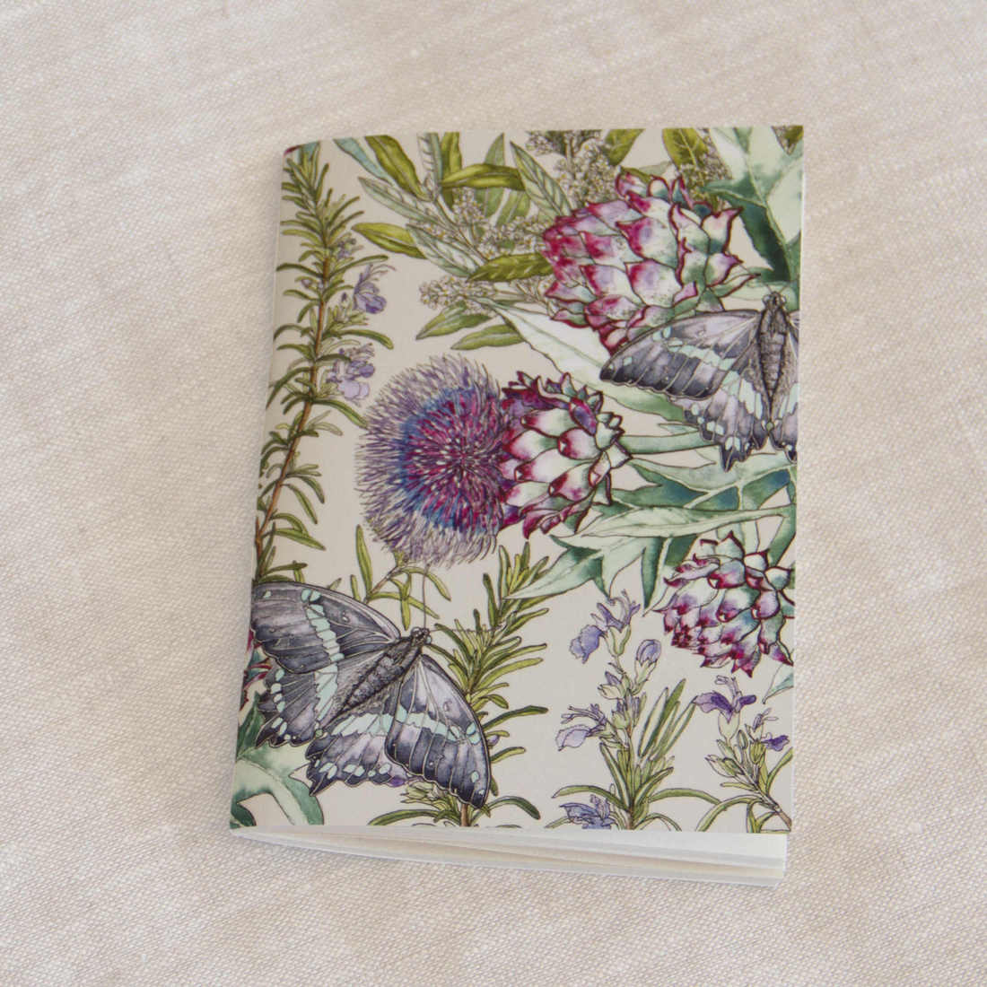 Herbs & Butterfly Notebook