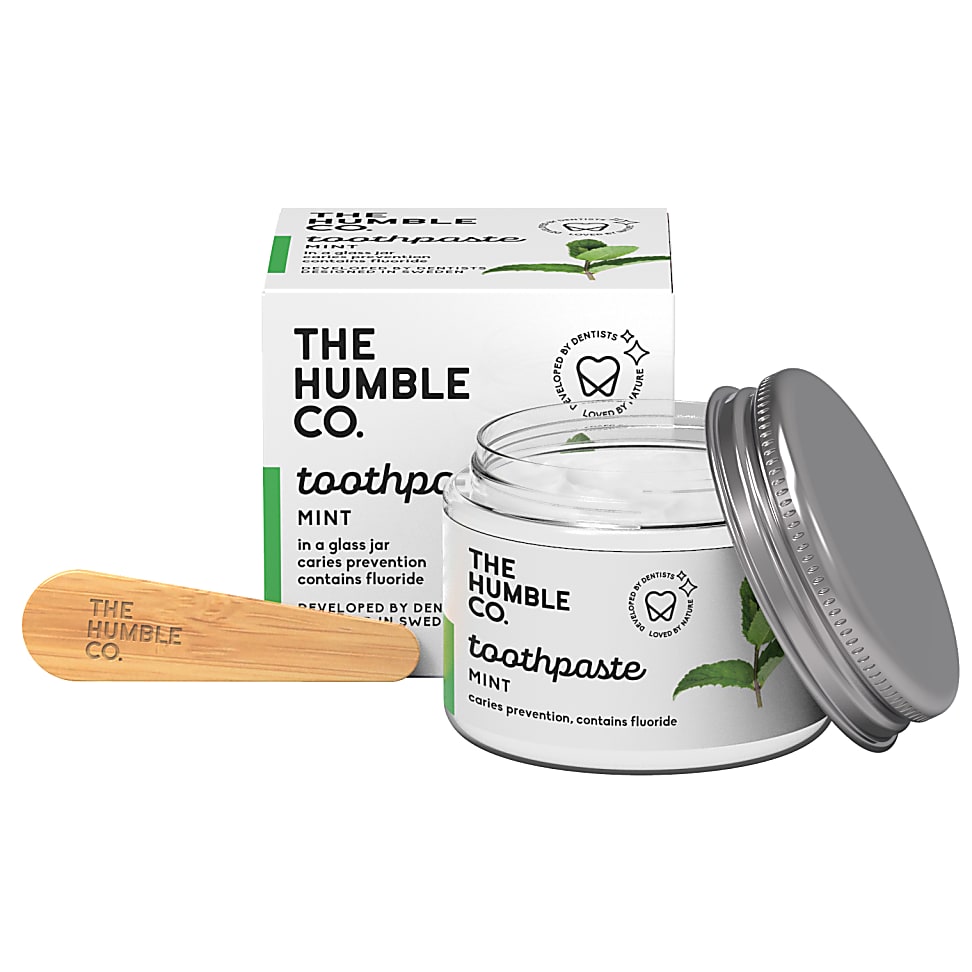 The Humble Co Tandpasta Potje - Verse Munt met fluoride - 50 ml