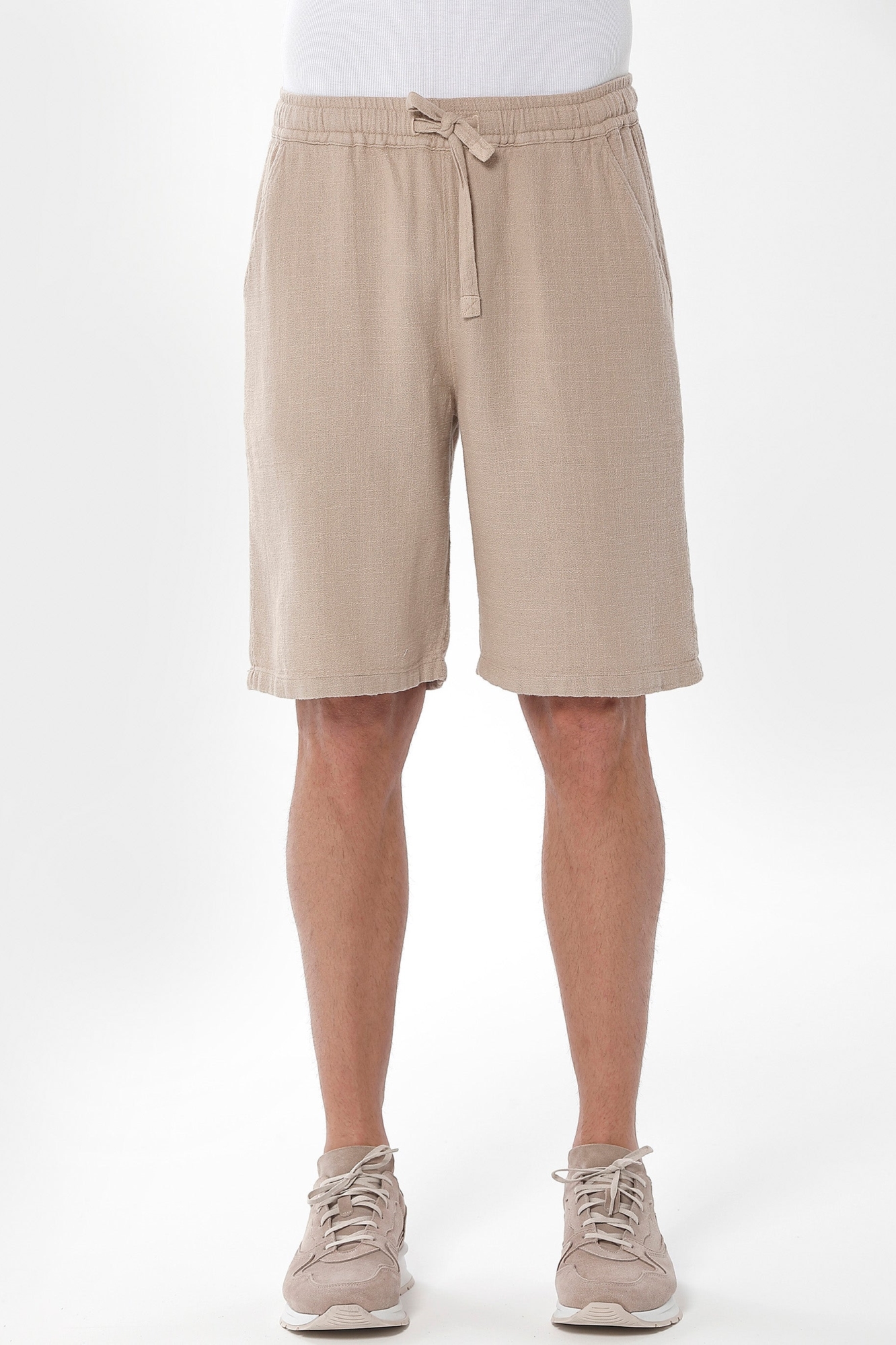 ORGANICATION mannen vegan Short Beige