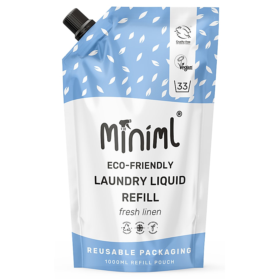 Miniml Wasmiddel Fresh Linen - 1L Refill