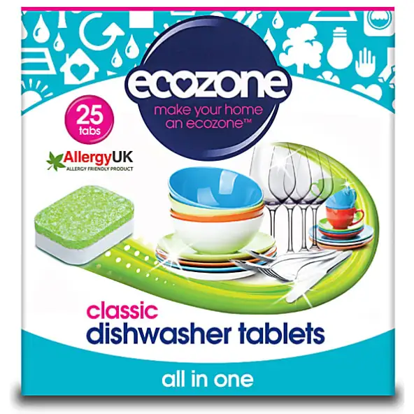 Ecozone Vaatwastabletten Classic 25 stuks