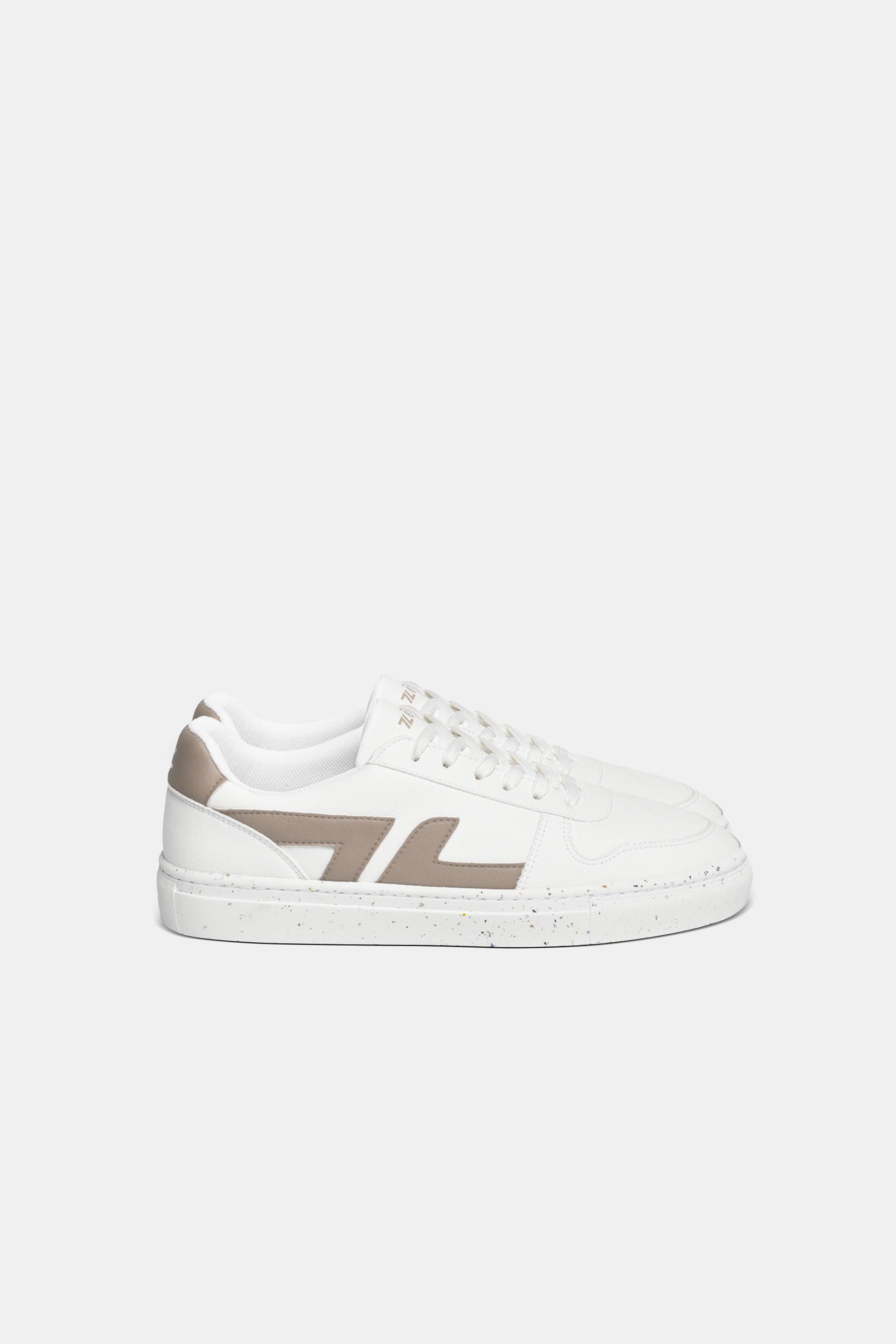 Zèta mannen vegan Sneakers Druivenleer Beige