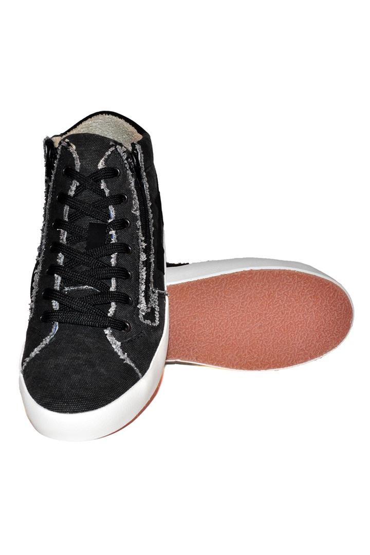 Noah mannen vegan High-Top Sneaker Tino Zwart