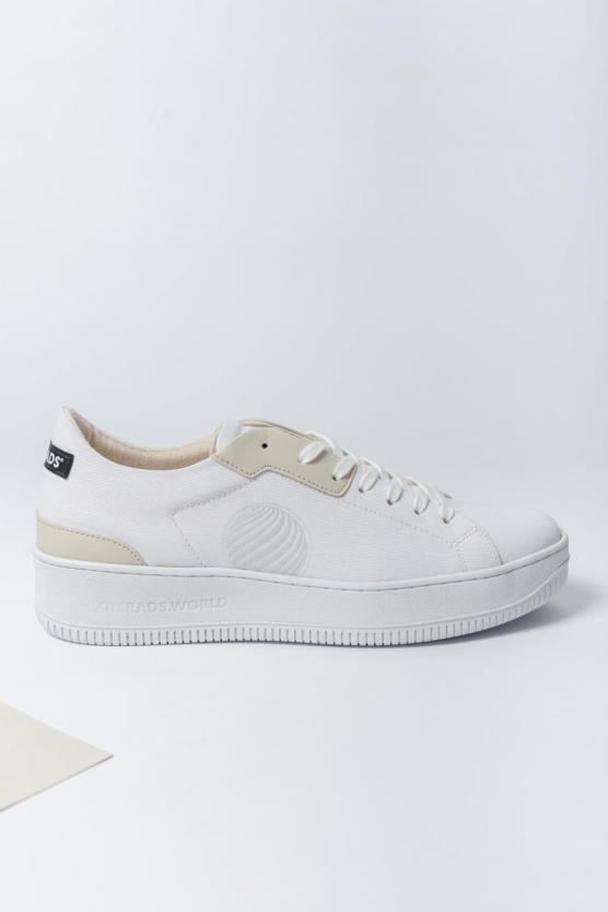 Komrads mannen vegan Sneakers Ocns Pacific Crème